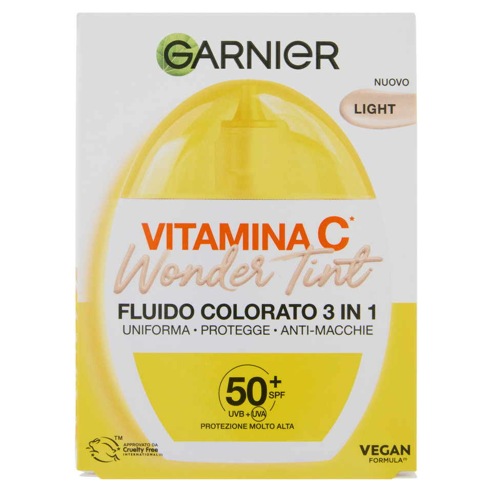 Vitamina C* Wonder Tint Fluido Colorato 3 In 1 Spf 50+ Light