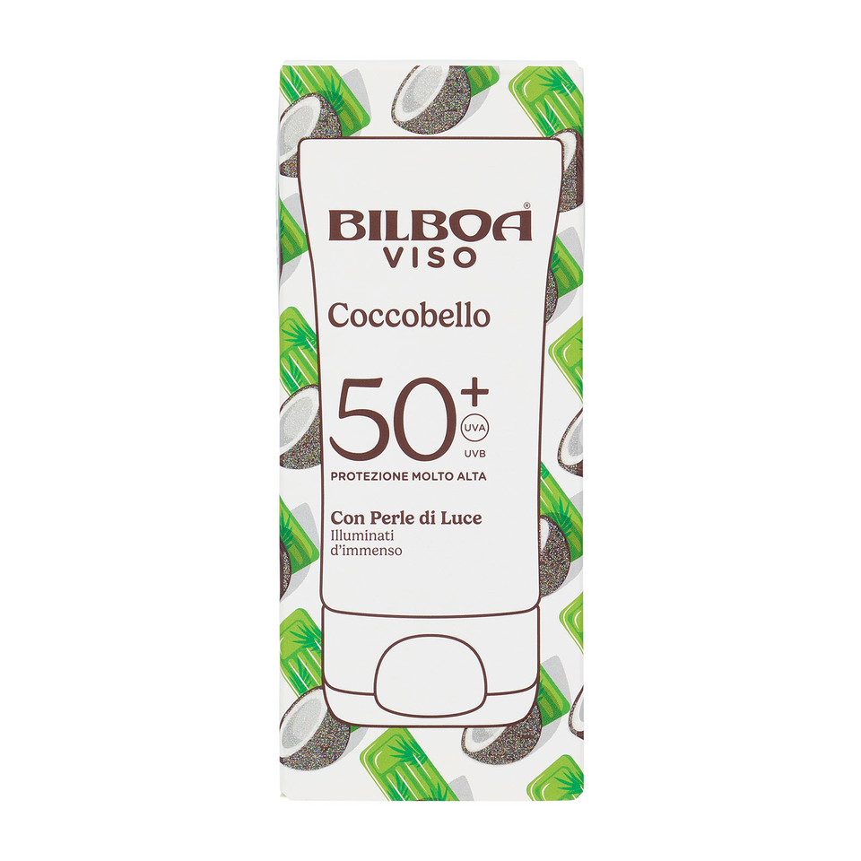 Viso Coccobello -  Protezione Molto Alta  50+ Spf Con Perle Di Luce