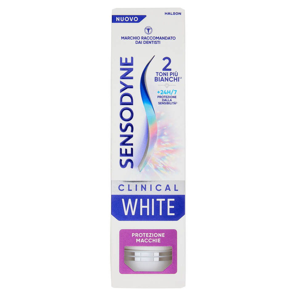 Clinical White Protezione Macchie - Dentifricio Effetto Sbiancante Per Denti Sensibili