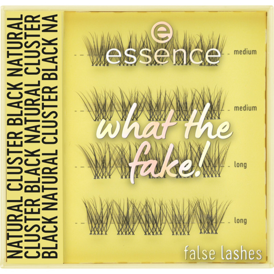 What The Fake! Ciglia Finte - Natural Cluster Black 06
