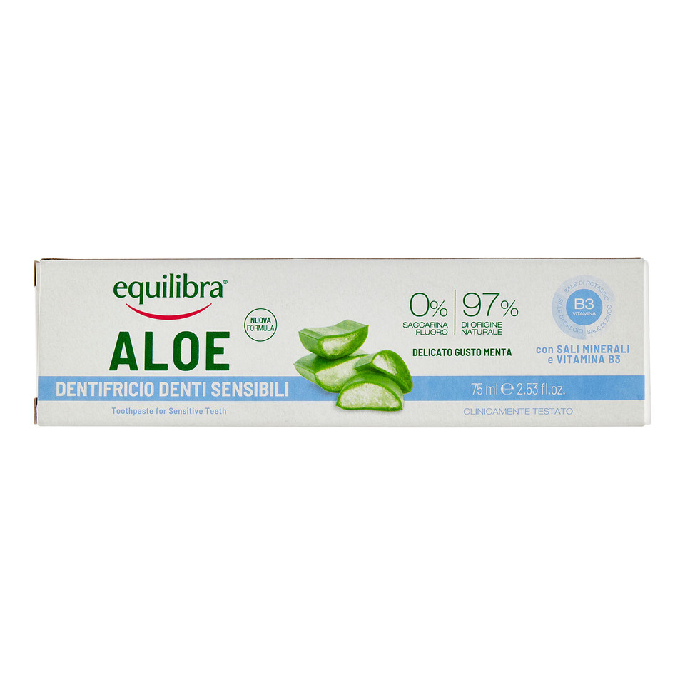 Aloe Gel Dentifricio Gengive Sensibili
