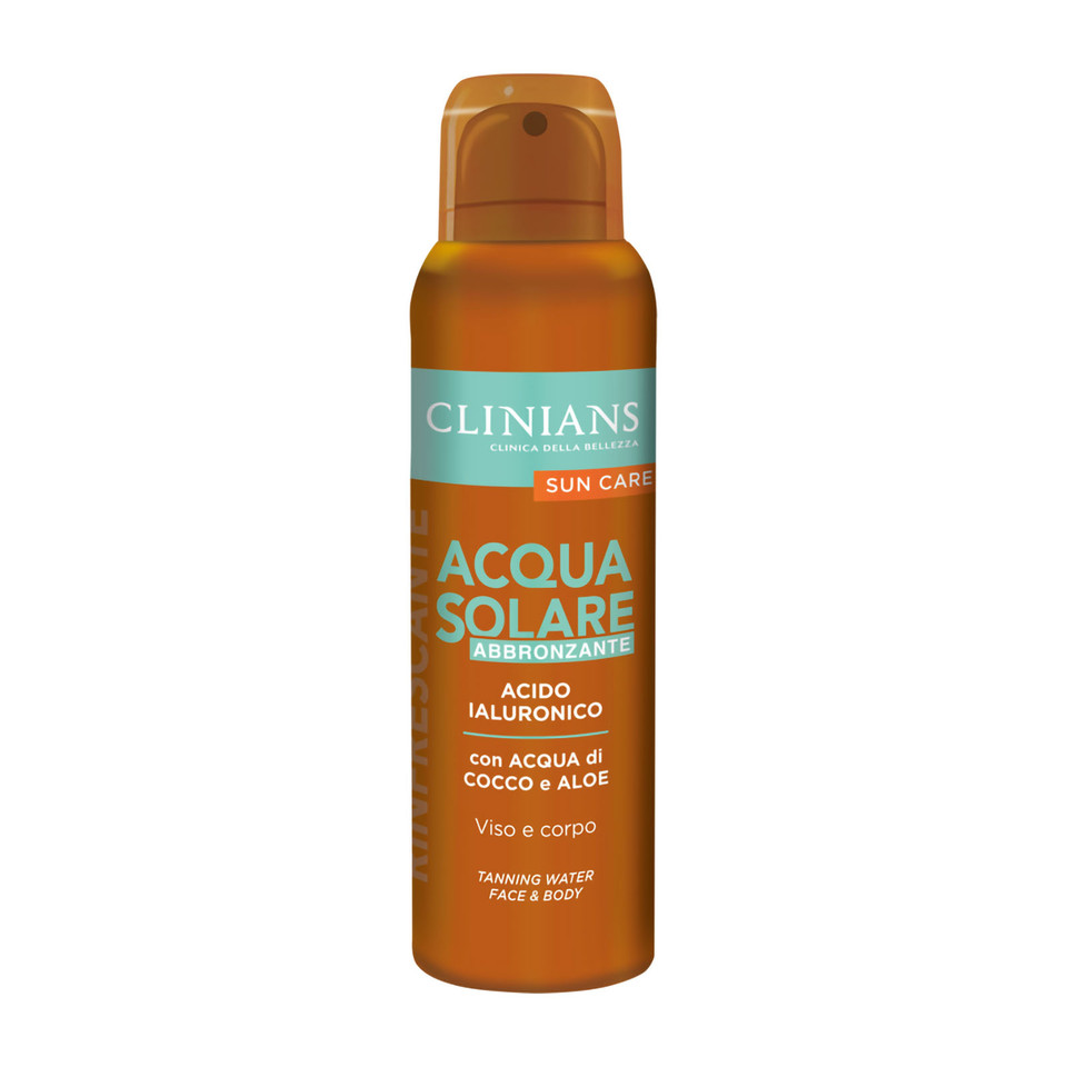Acqua Solare Abbronzante – Con Acido Ialuronico