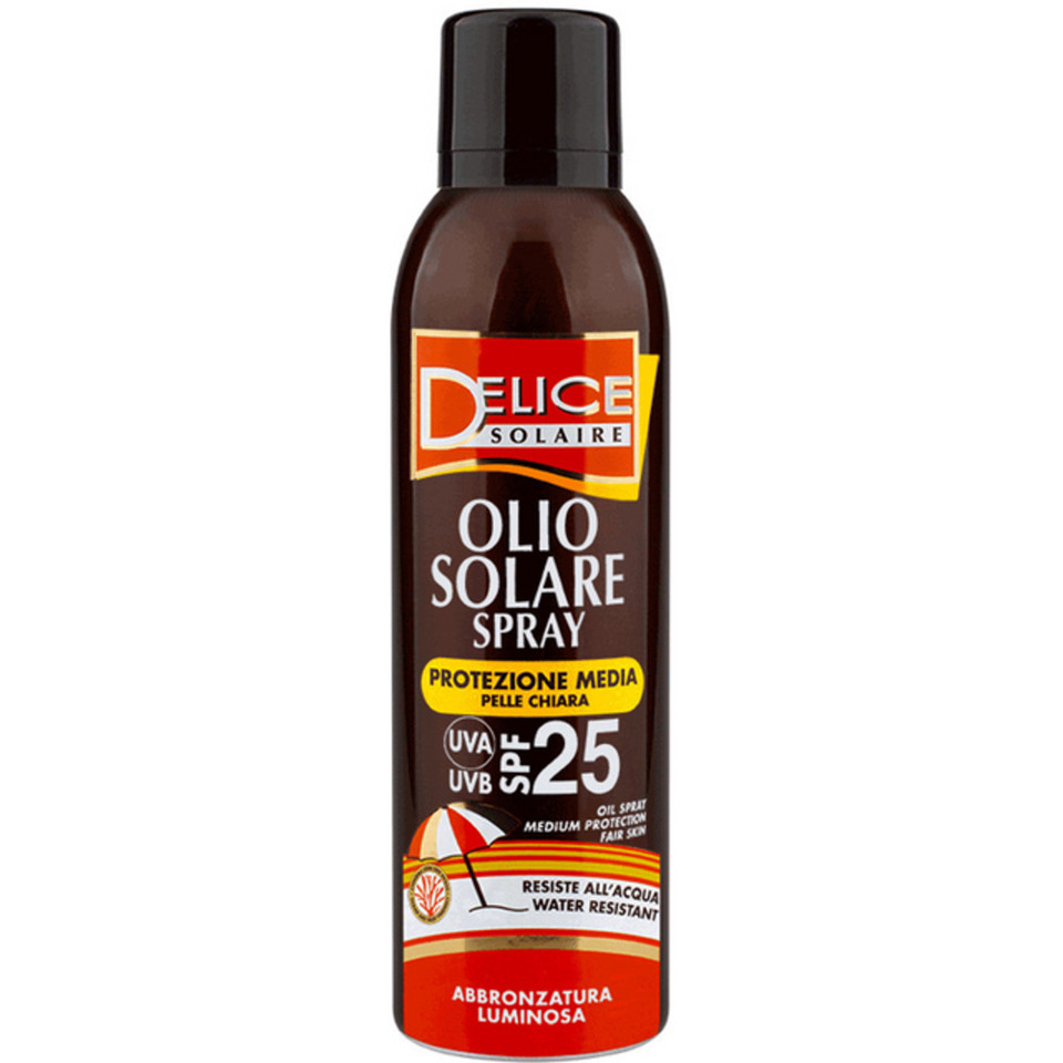 Olio Solare Spray Spf 25