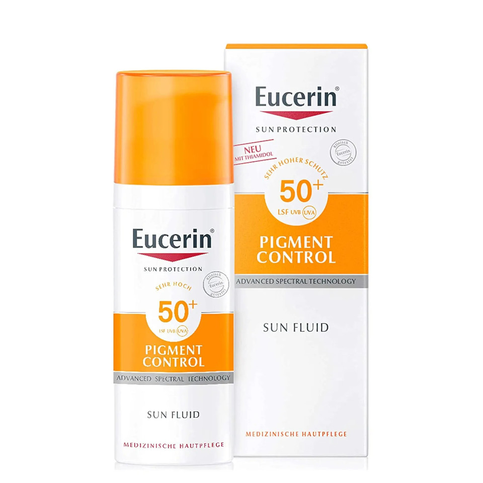 Sun Fluid Pigment Control Crema Solare SPF 50+ - Fluido viso