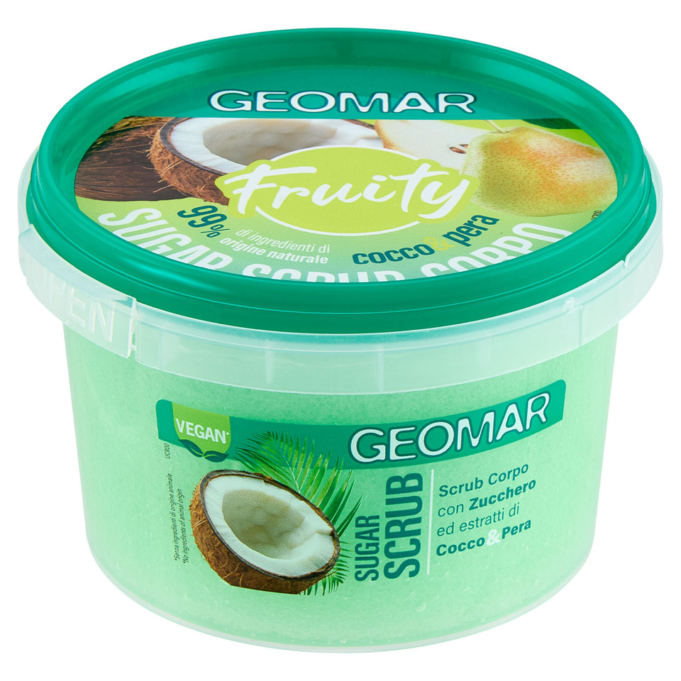 Fruity Sugar Scrub Corpo Cocco & Pera