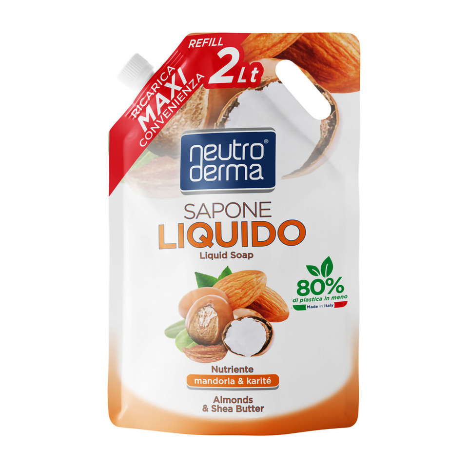 Sapone Liquido Busta Ricarica Nutriente Mandorla & Karite'