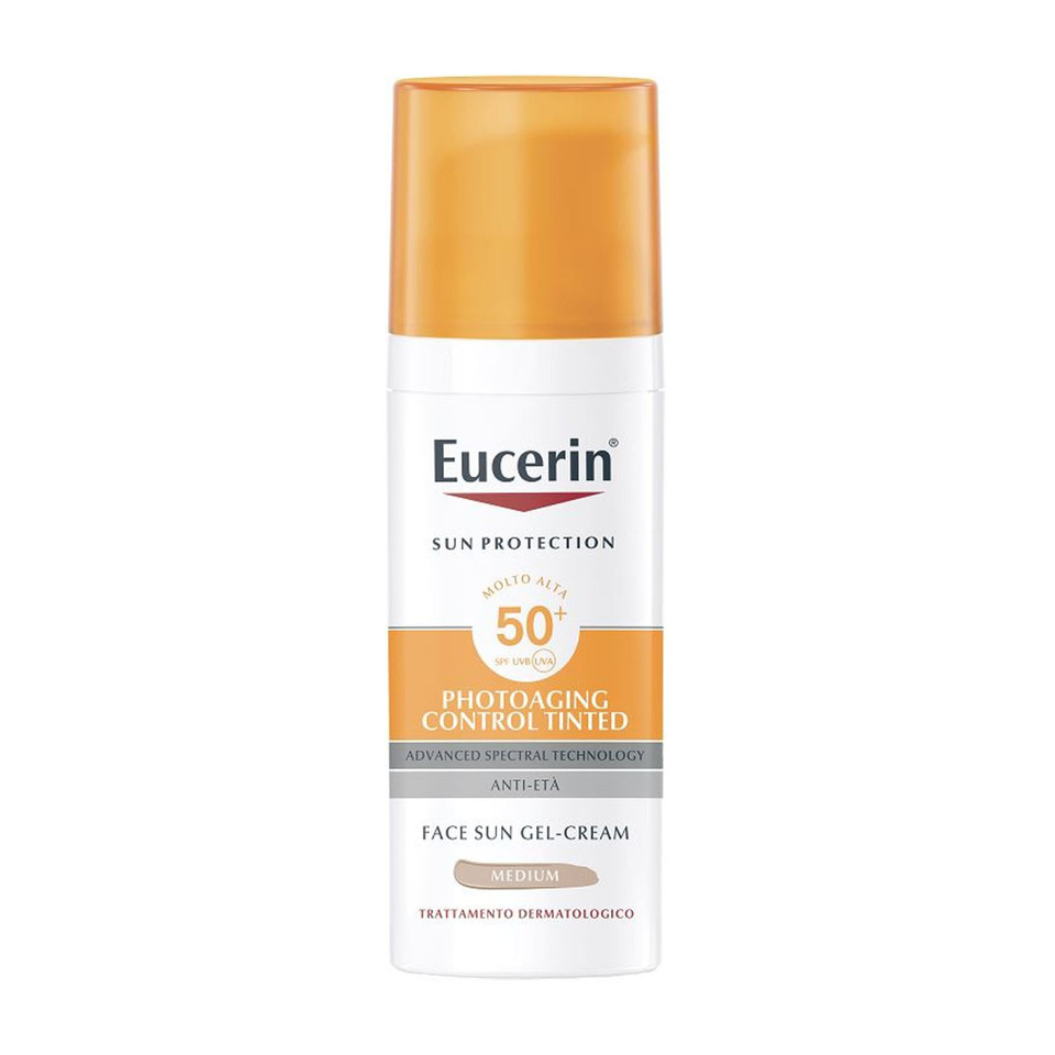 Sun Photoaging Control Tinted Gel Creme SPF50+ medium - Crema Viso