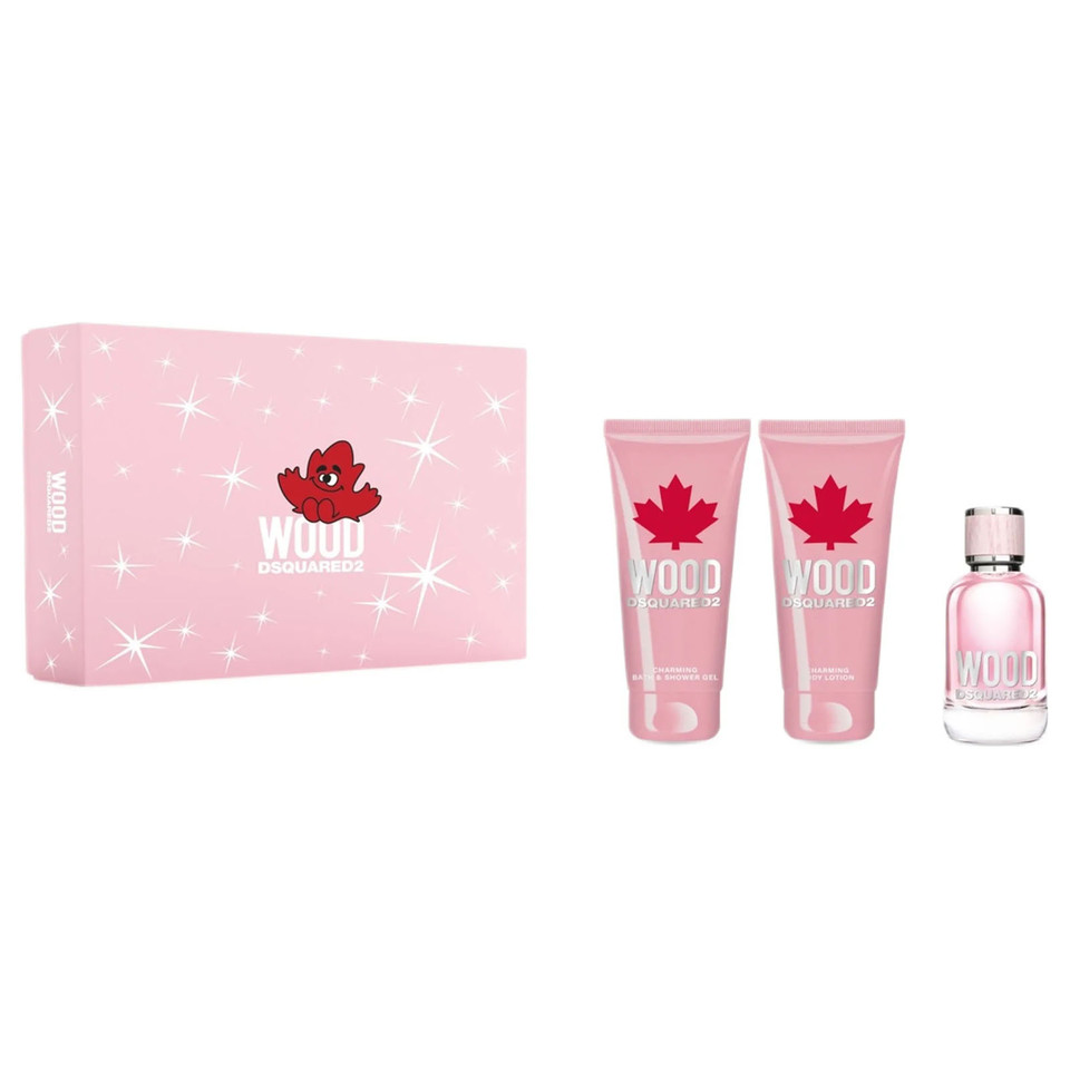 Cofanetto Wood Pour Femme Edt 50ml + Bl 100ml + Sg 100ml