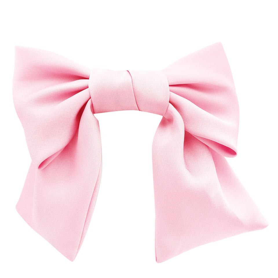 Fermaglio Fiocco Coda Rosa