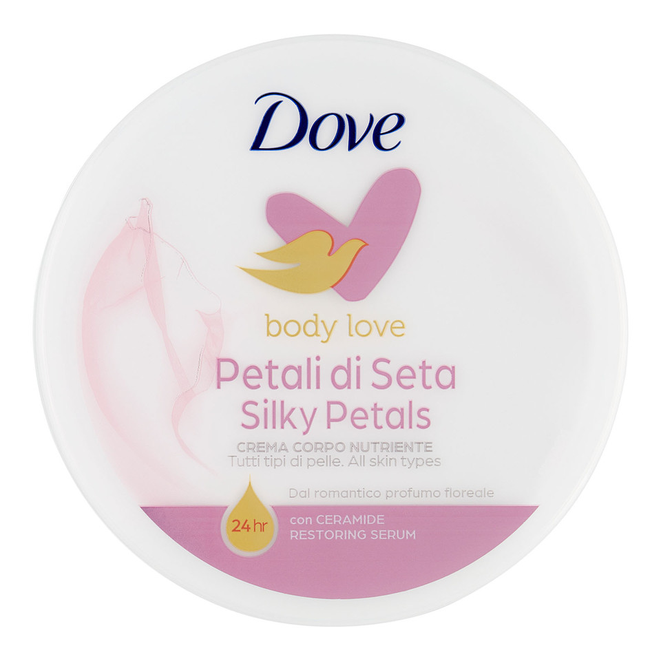 Crema Corpo Nutriente Petali Di Seta Tutti Tipi Di Pelle