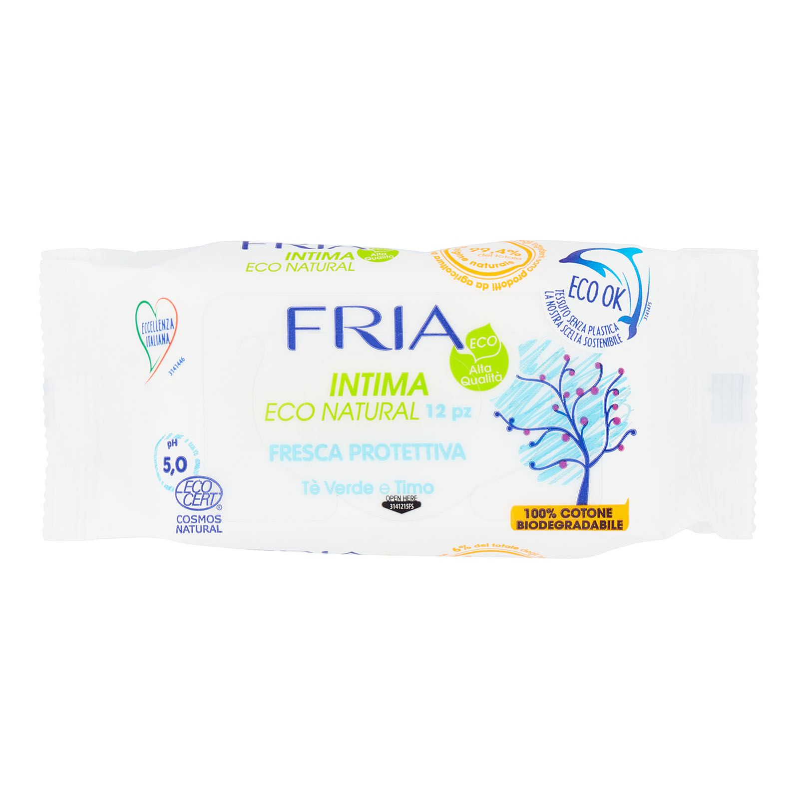 Eco Intima Eco Natural Fresca Protettiva 12 Pz