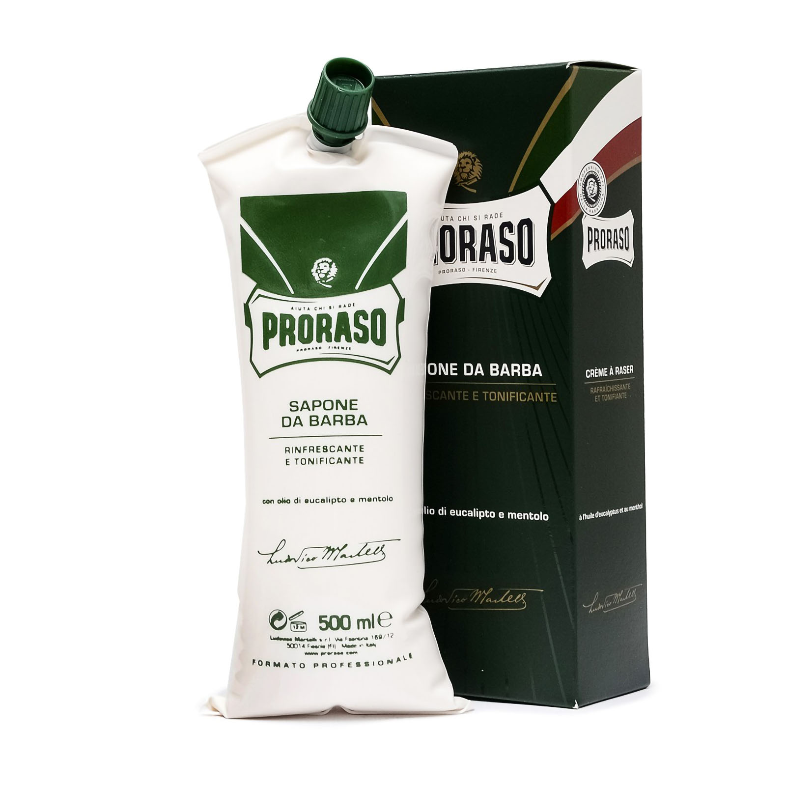 Sapone Da Barba Rinfrescante Vescica 500 ml