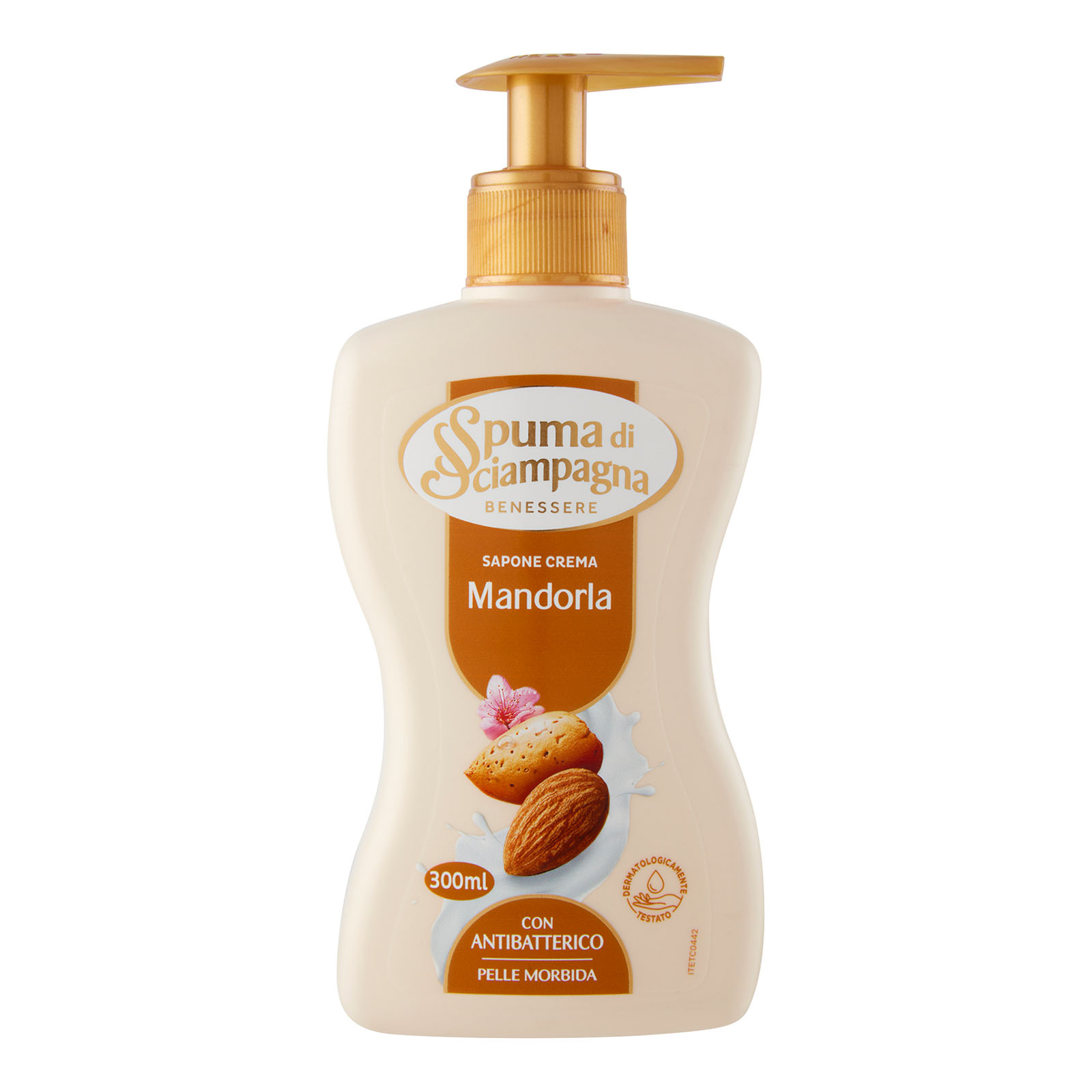 Benessere Sapone Crema Mandorla 300 ml