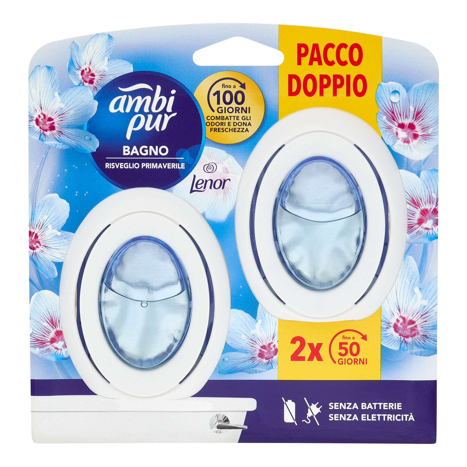 Profumatore Per Ambienti Elimina E Previene Gli Odori, Risveglio Primaverile 2x7,5 Ml