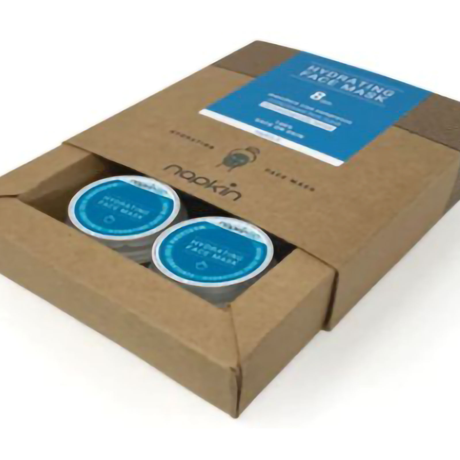 Maschera Viso In Compressa Idratante Monodose 8 Pz