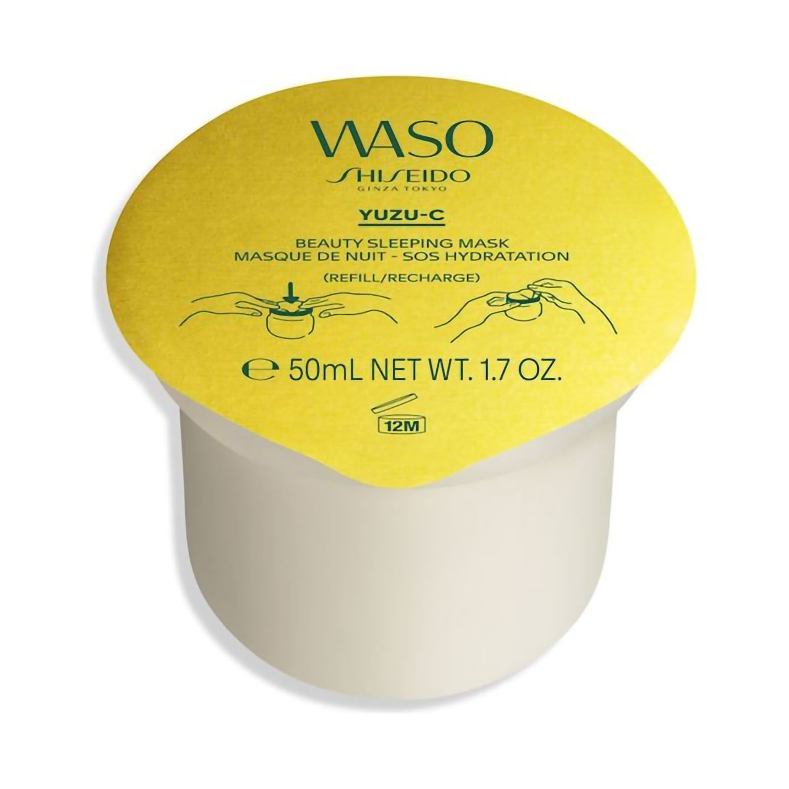 Waso Yuzu-c Beauty Sleeping Mask Ricarica 50 ml