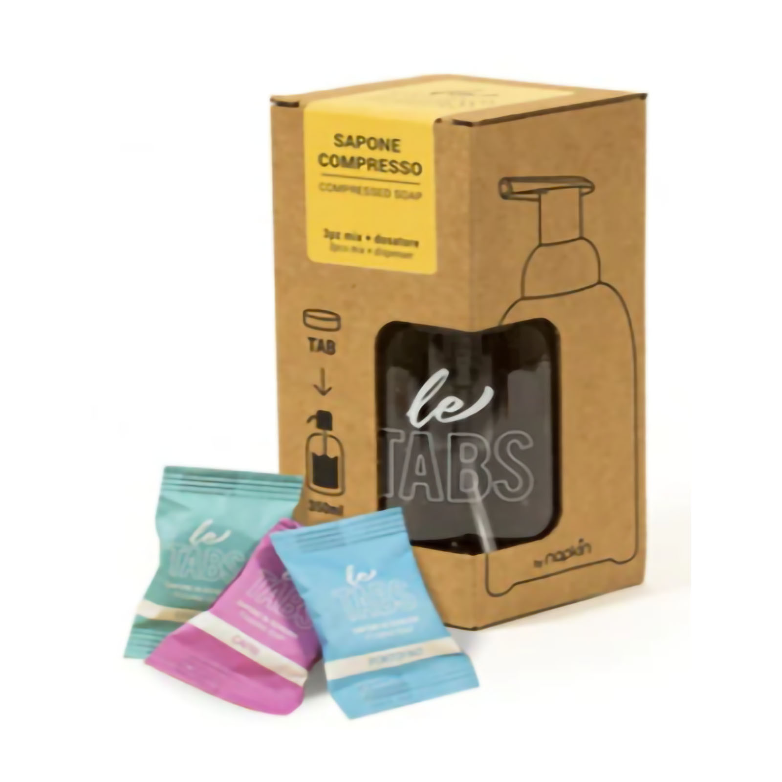 Sapone Compresso Kit