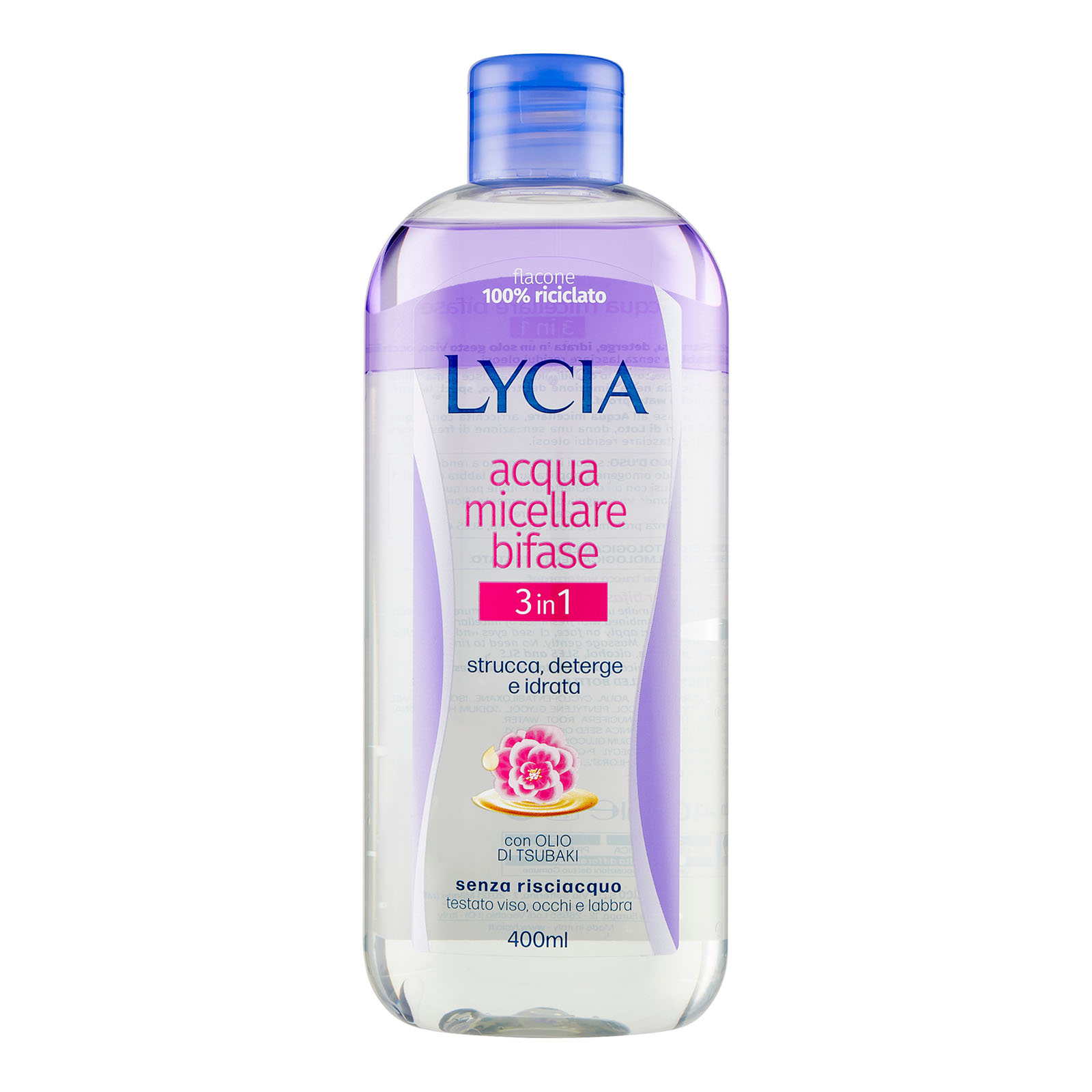 Acqua Micellare Bifase 3 In 1 Con Olio Di Tsubaki 400 ml