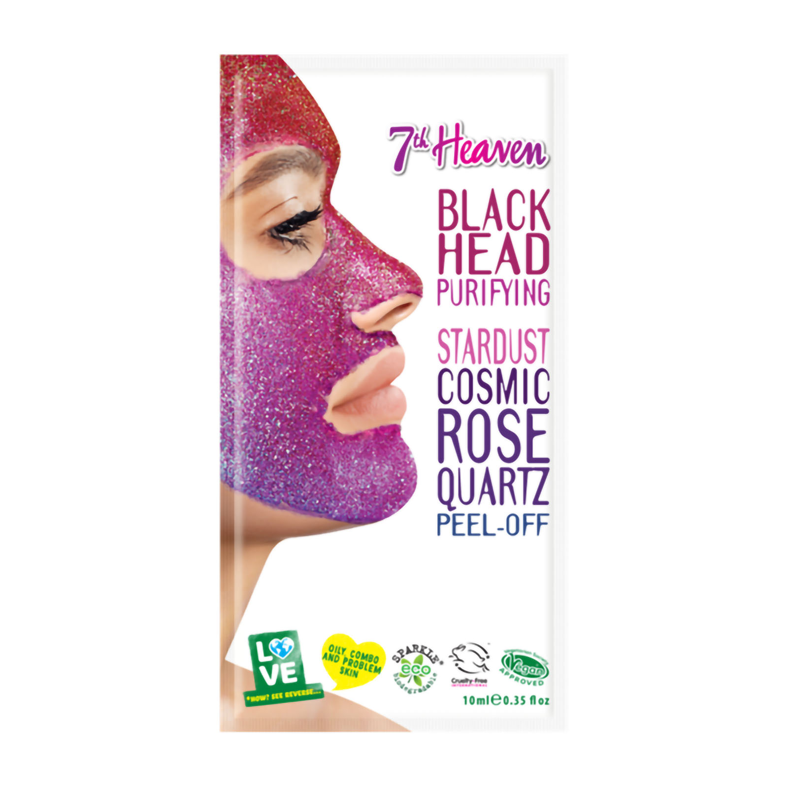 Black Head Rose Quarts Mask