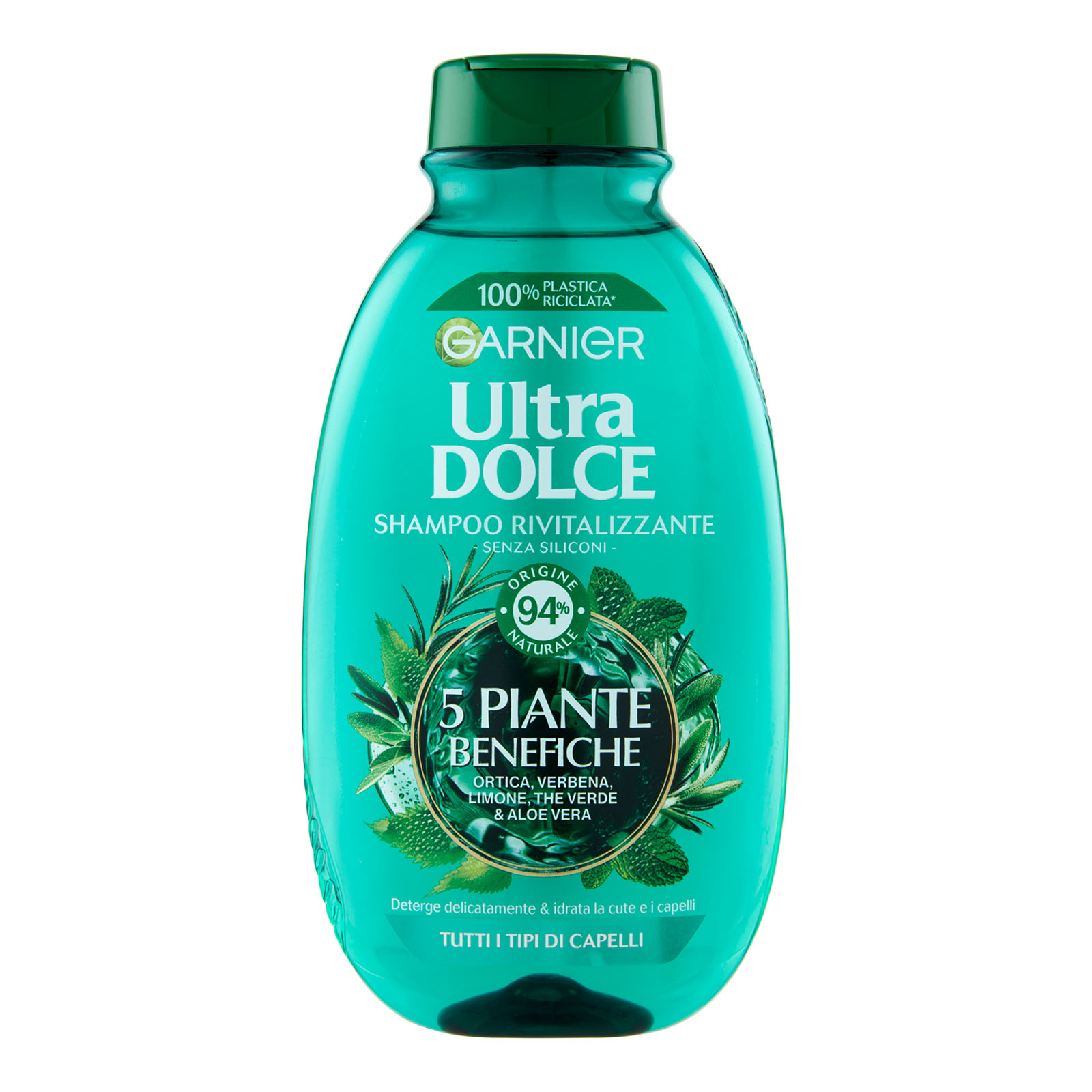Shampoo Ultra Dolce 5 Piante, Shampoo Per Capelli Normali 250 ml