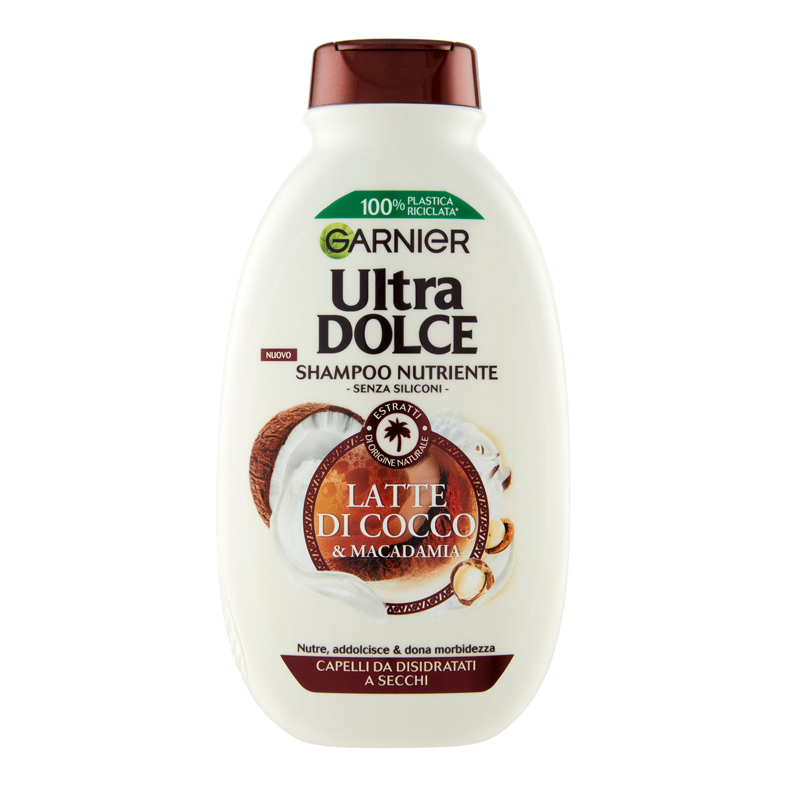 Shampoo Ultra Dolce Latte Di Cocco E Macadamia, Capelli Morbidi E Setosi