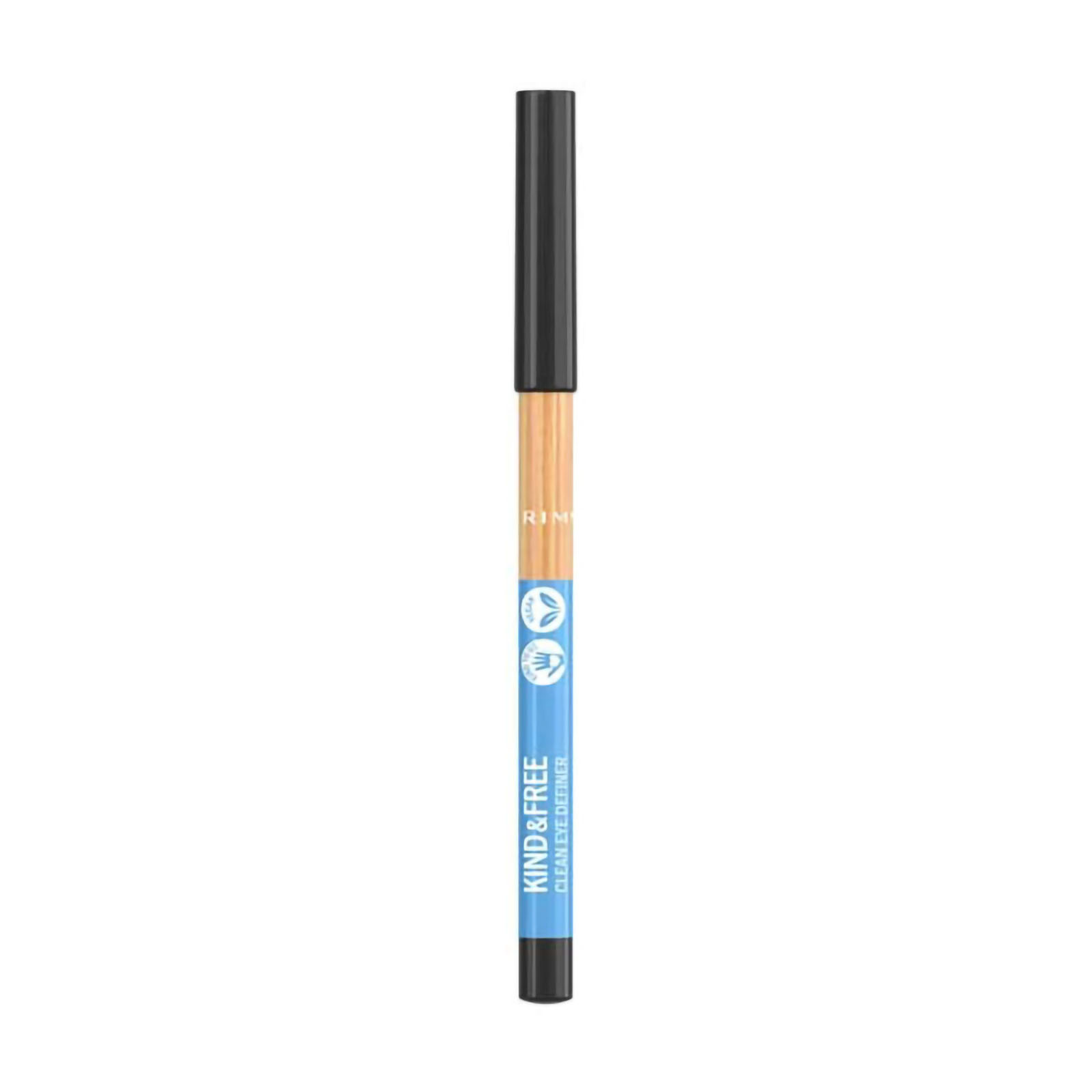 Rimmel Kind & Free - Matita Occhi Clean Eye Definer Kind&free eye pencil 01 pitch