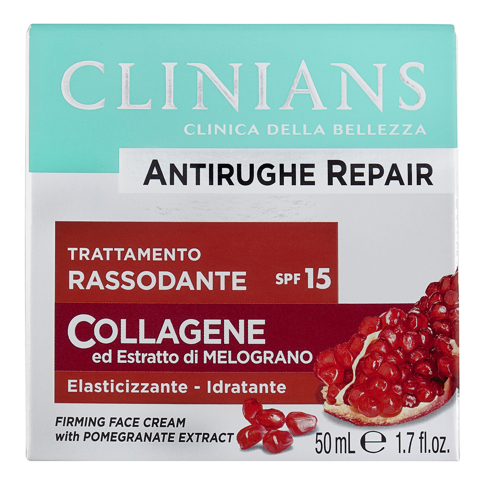 Antirughe Repair Spf 15 Collagene Ed Estratto Di Melograno 50 ml