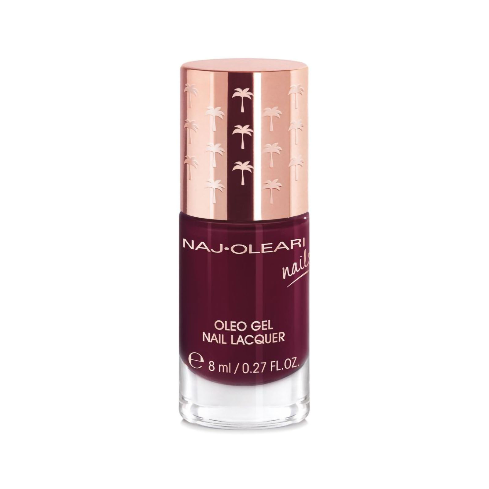 Naj-Oleari Oleo Gel Nail Lacquer - Smalto Effetto Gel Smalto effetto gel 25 rosso nero