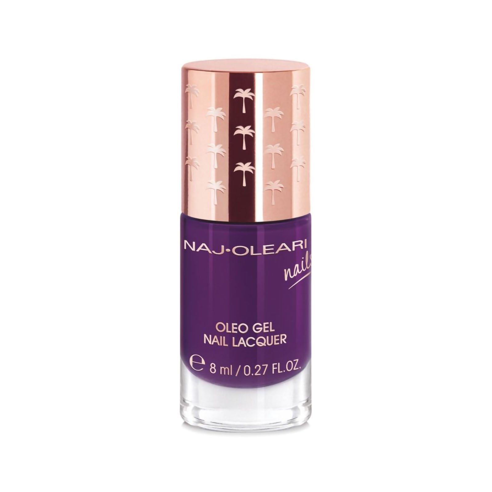 Naj-Oleari Oleo Gel Nail Lacquer - Smalto Effetto Gel Smalto effetto gel 28 viola melanzana
