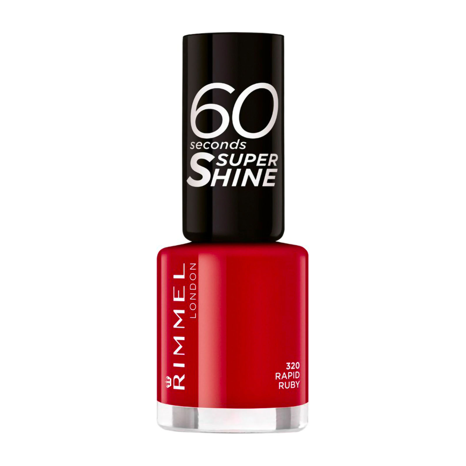 Rimmel 60 Seconds Super Shine - Smalto 320 rapid ruby