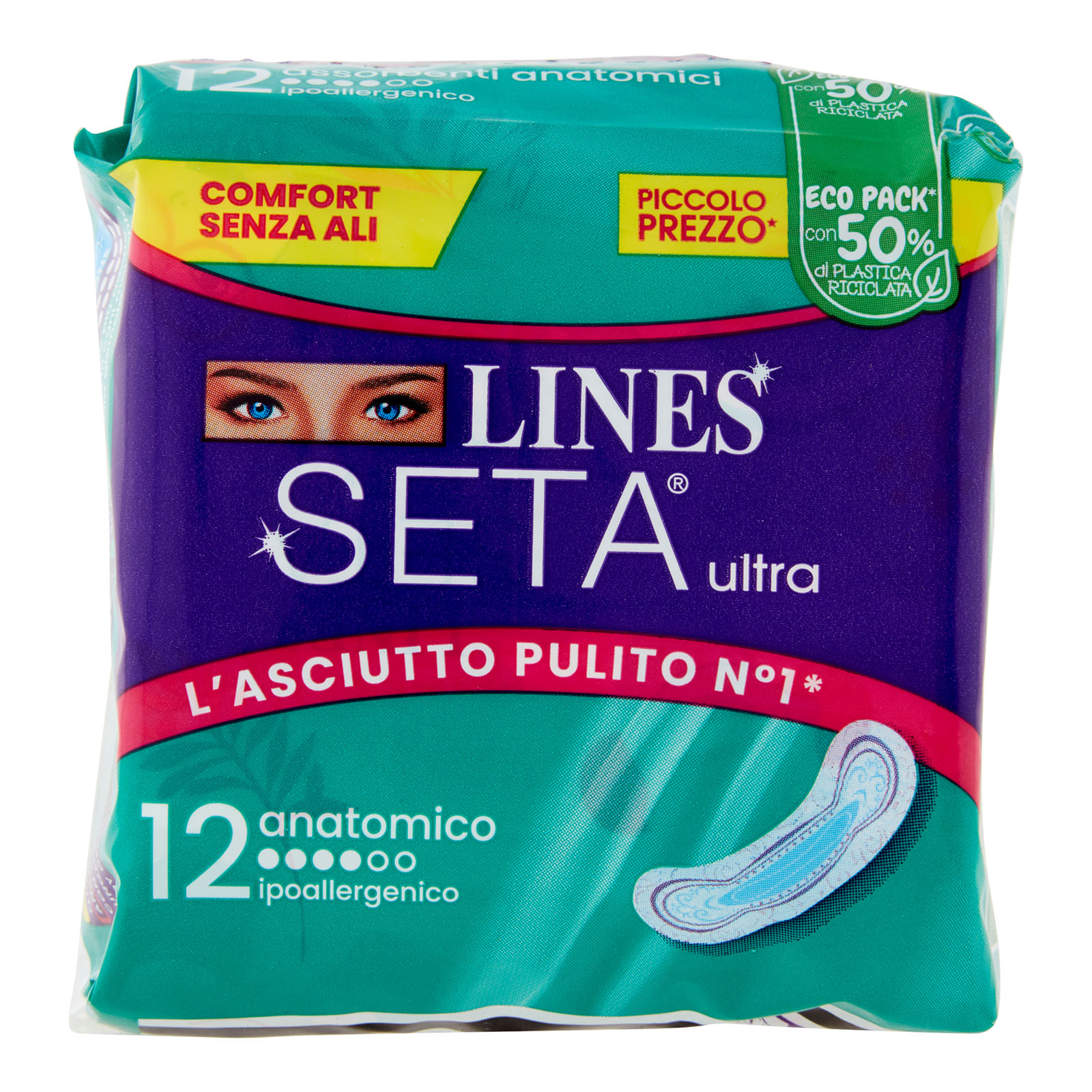 Lines Seta Ultra Anatomico 12 Pz