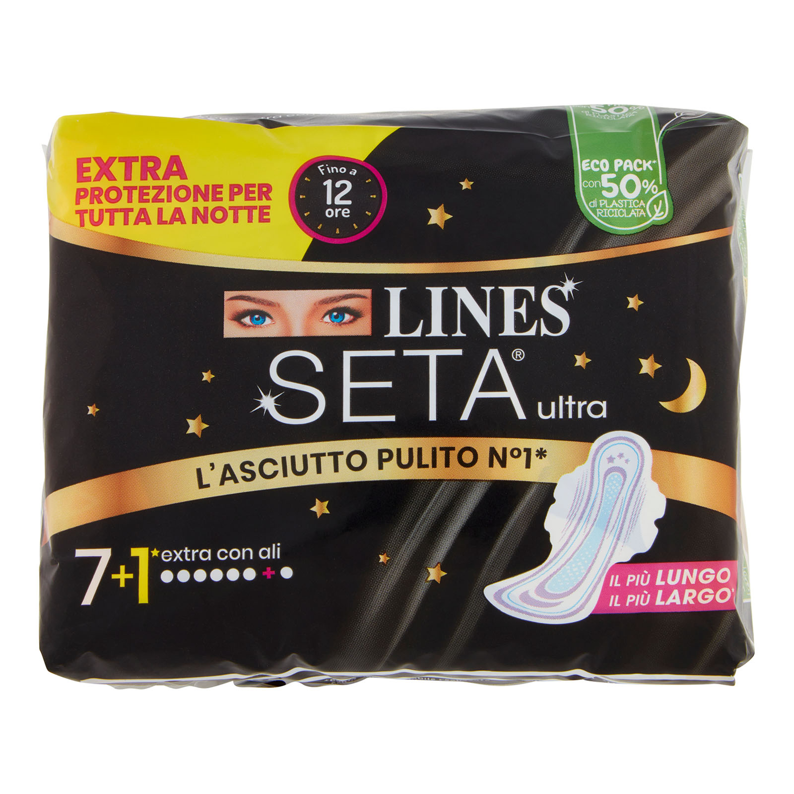 Lines Seta Ultra Extra Con Ali 7+1 Pz