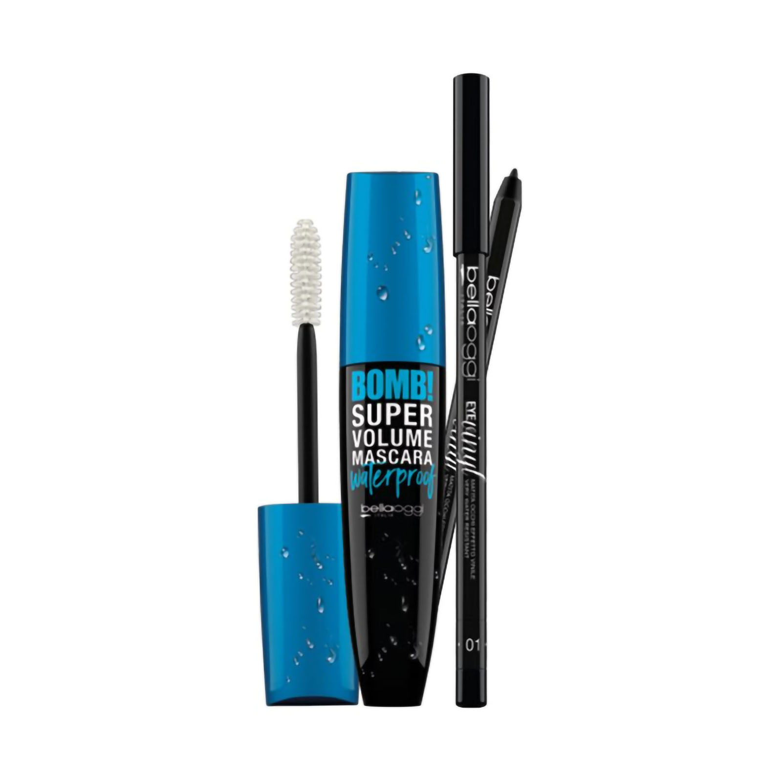 Mascara Bomb! Waterproof + Matita Eye Vinyl