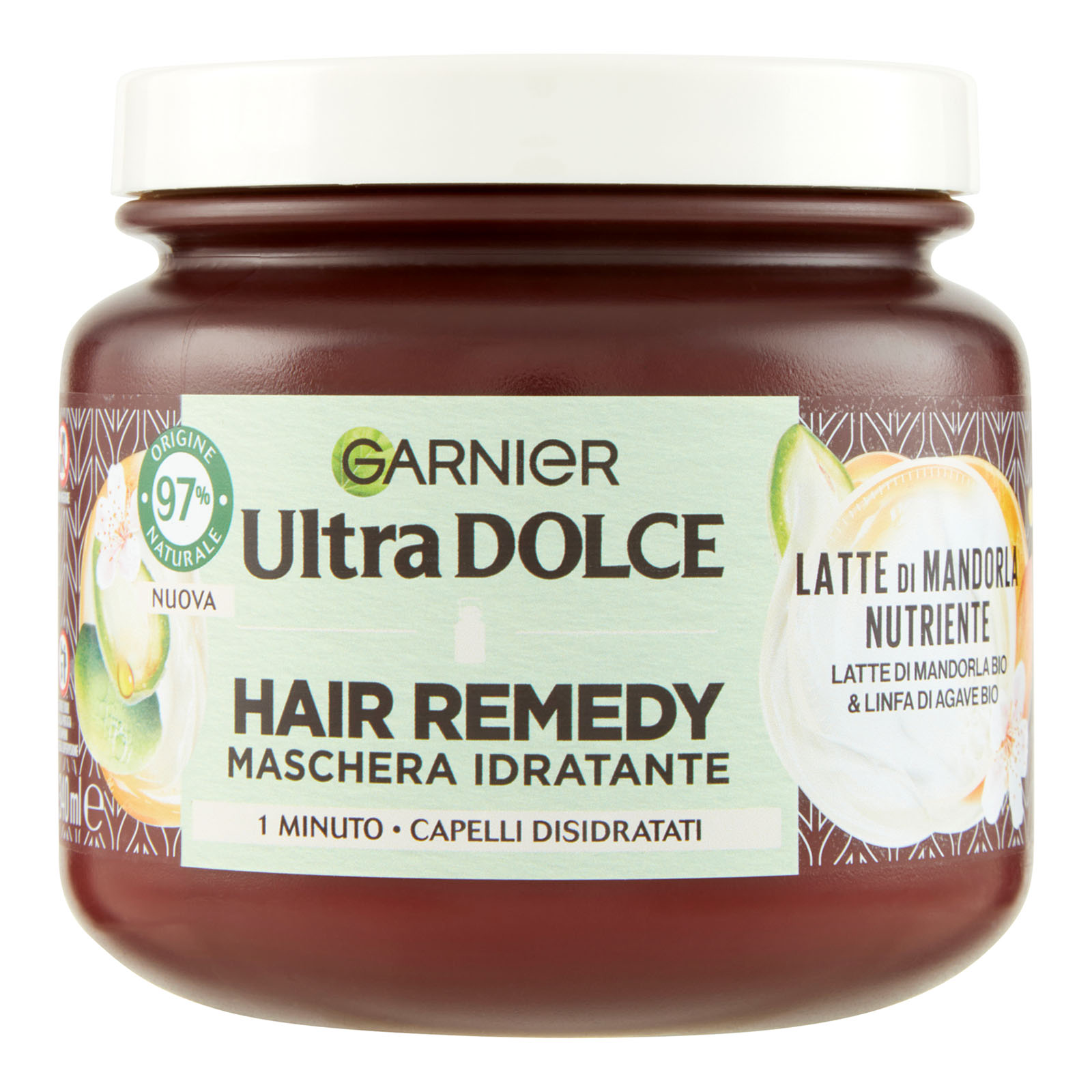 Ultra Dolce Hair Remedy Maschera Per Capelli Idratante Latte Di Mandorla Nutriente 340 ml