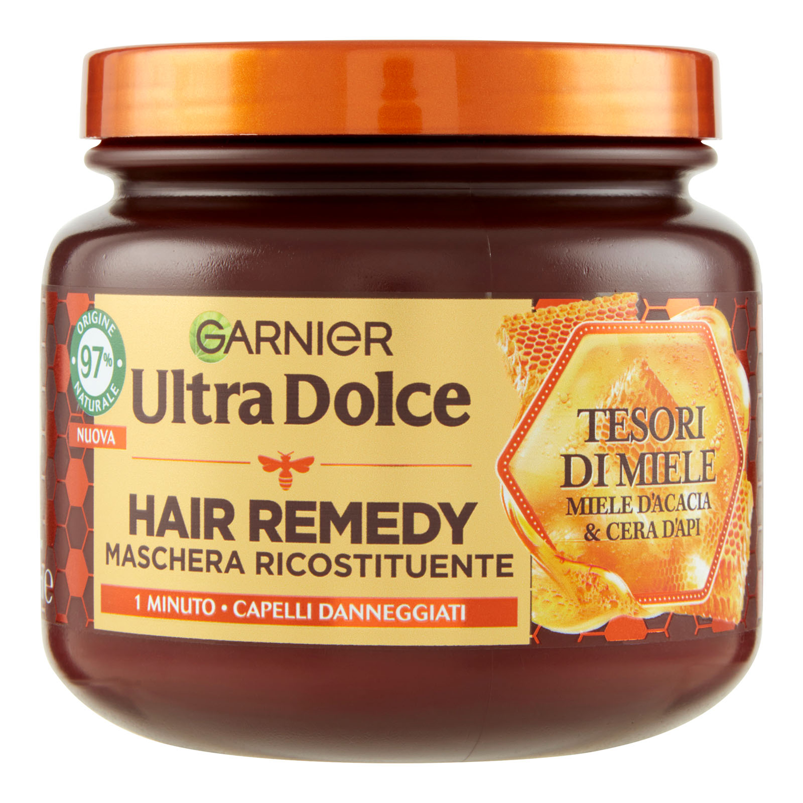 Ultra Dolce Hair Remedy Maschera Per Capelli Ricostituente Tesori Di Miele 340 ml