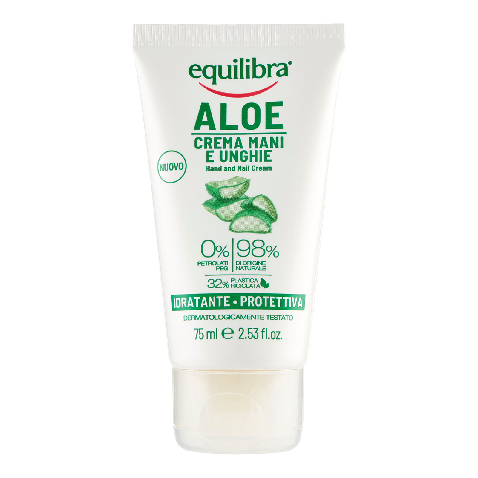 Equilibra Aloe Crema Mani E Unghie Idratante - Protettiva 75 ml