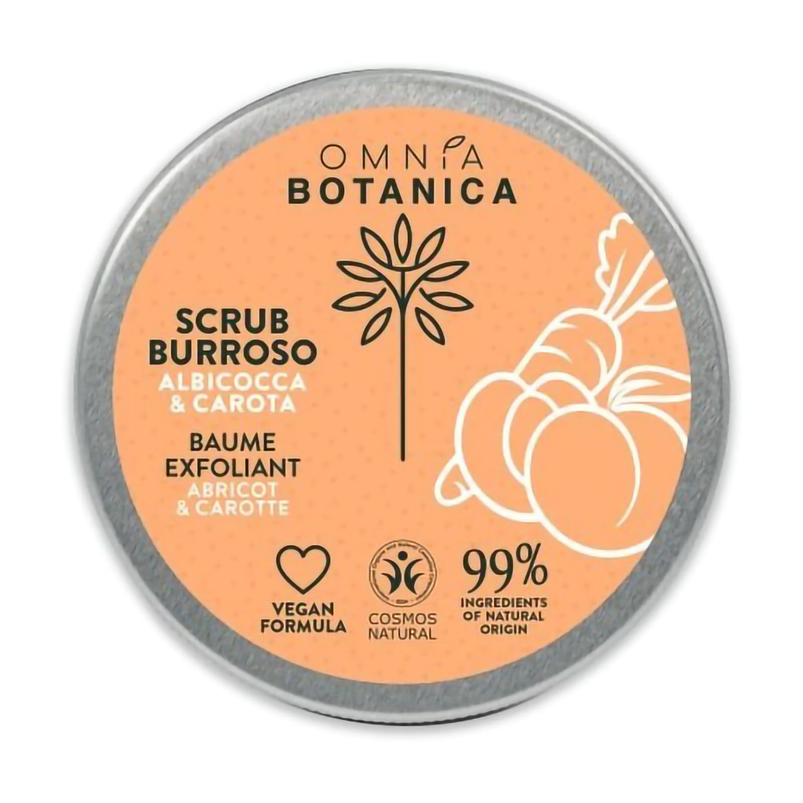 Albicocca E Carota Scrub Burroso 50 ml