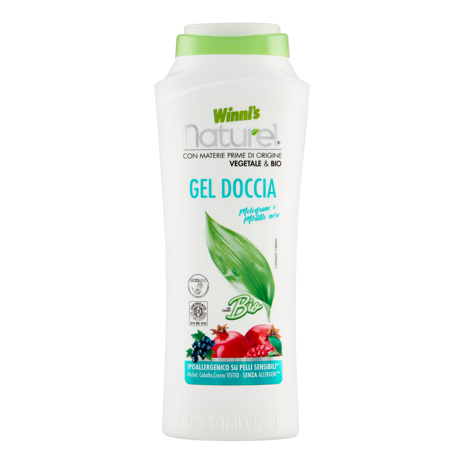 Gel Doccia Melograno E Mirtillo Nero 250 ml