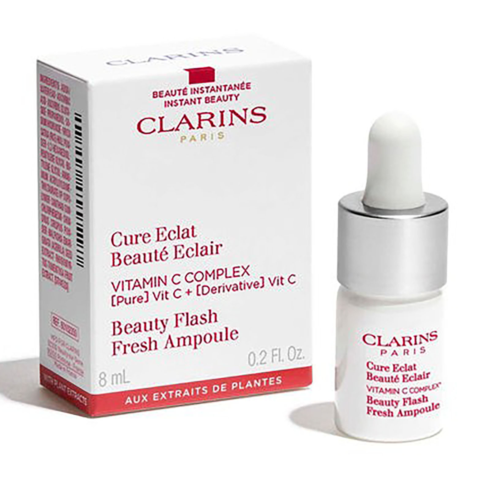 CLARINS Cure Eclat Beauté Éclair - Trattamento Illuminante Viso 8 ml - Immagine 10