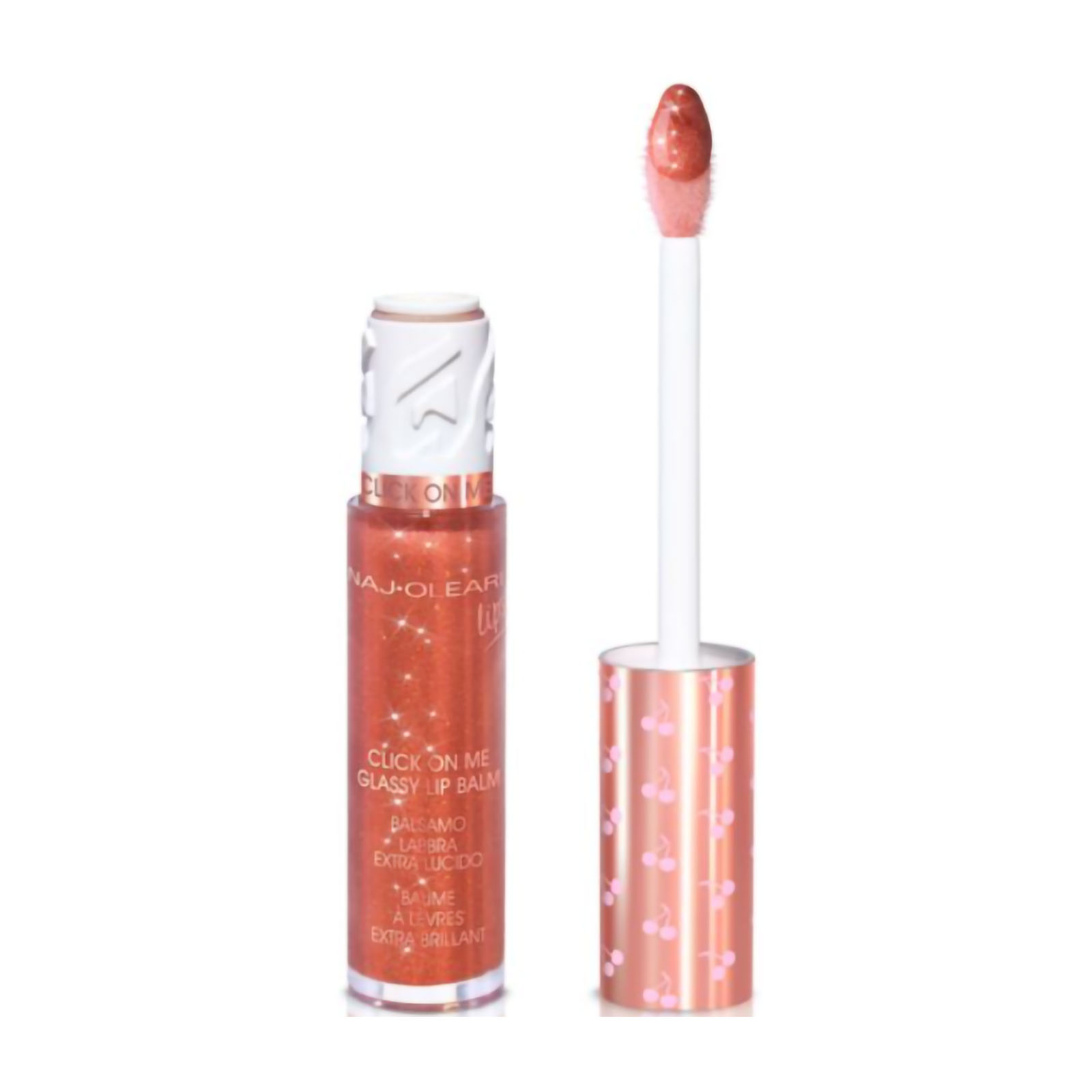 Naj-Oleari Naj- Oleari Click On Me Glassy Lip Balm lip balm caramello dorato