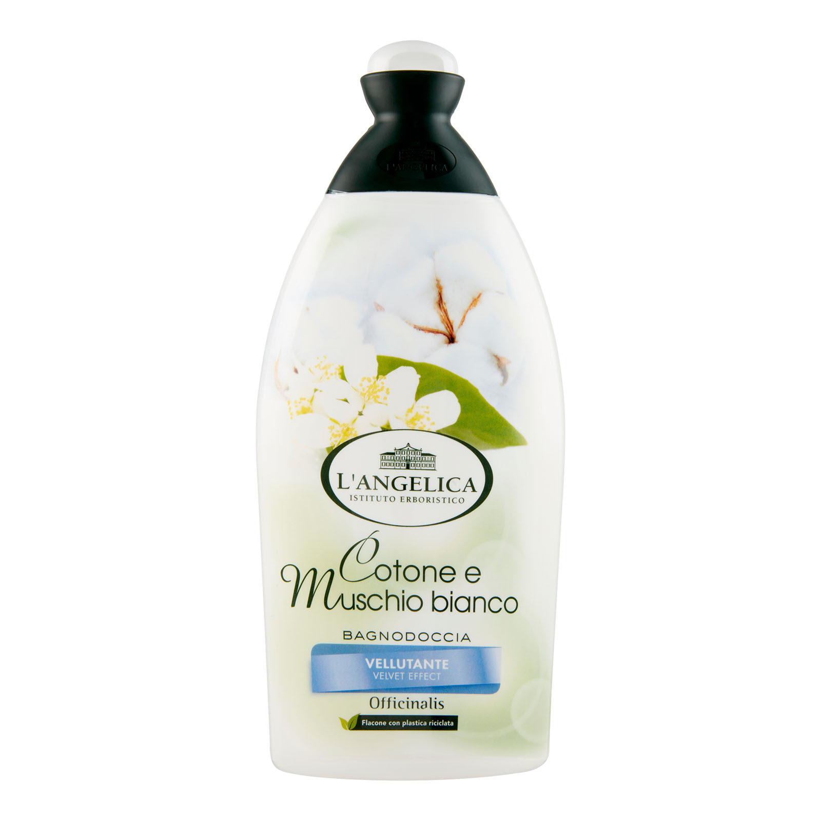 Bagnodoccia Vellutante Officinalis Cotone E Muschio Bianco 500 ml