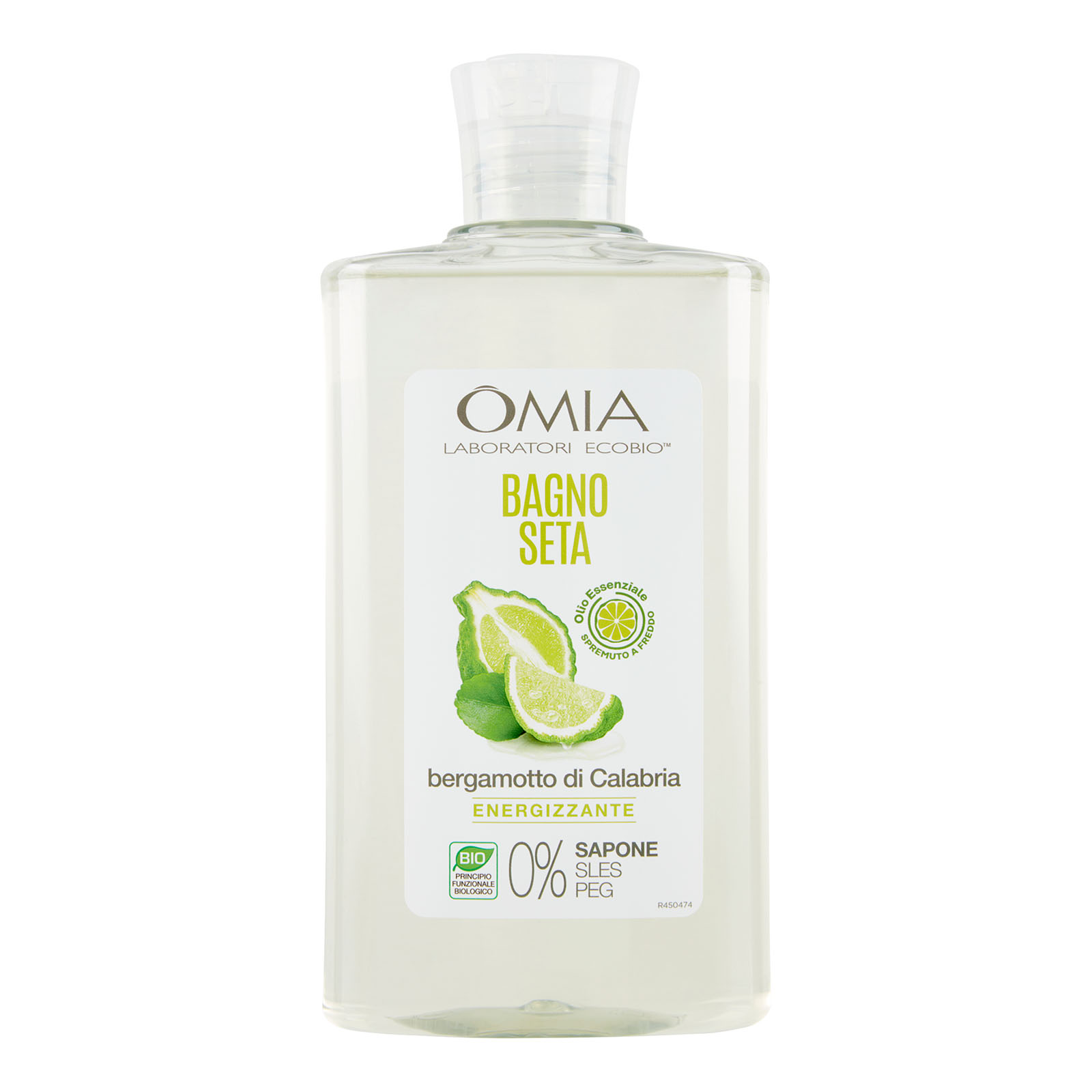 Bagno Seta Bergamotto Di Calabria Omia 400 ml