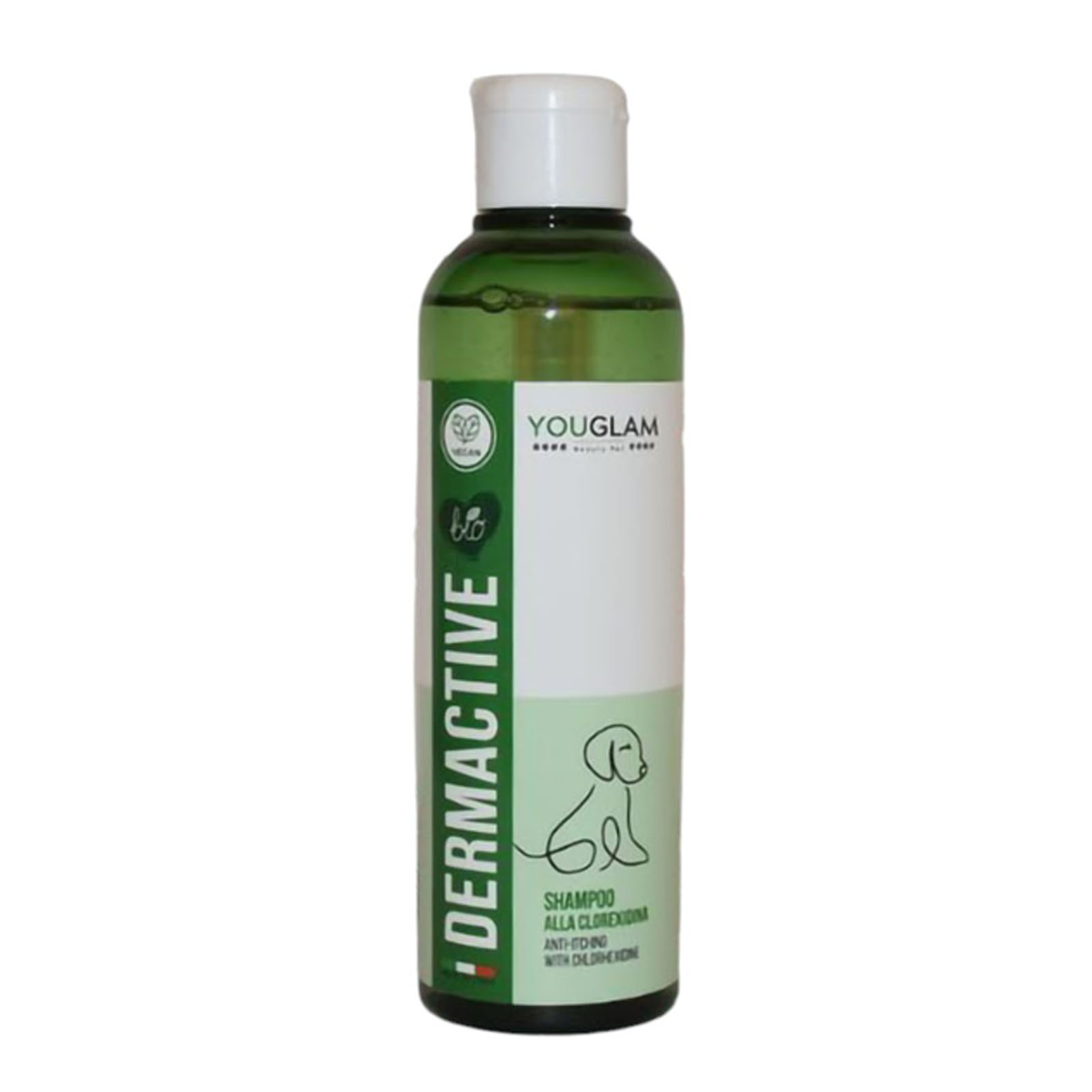 Shampoo Antiprurito Con Clorexidina 200 ml