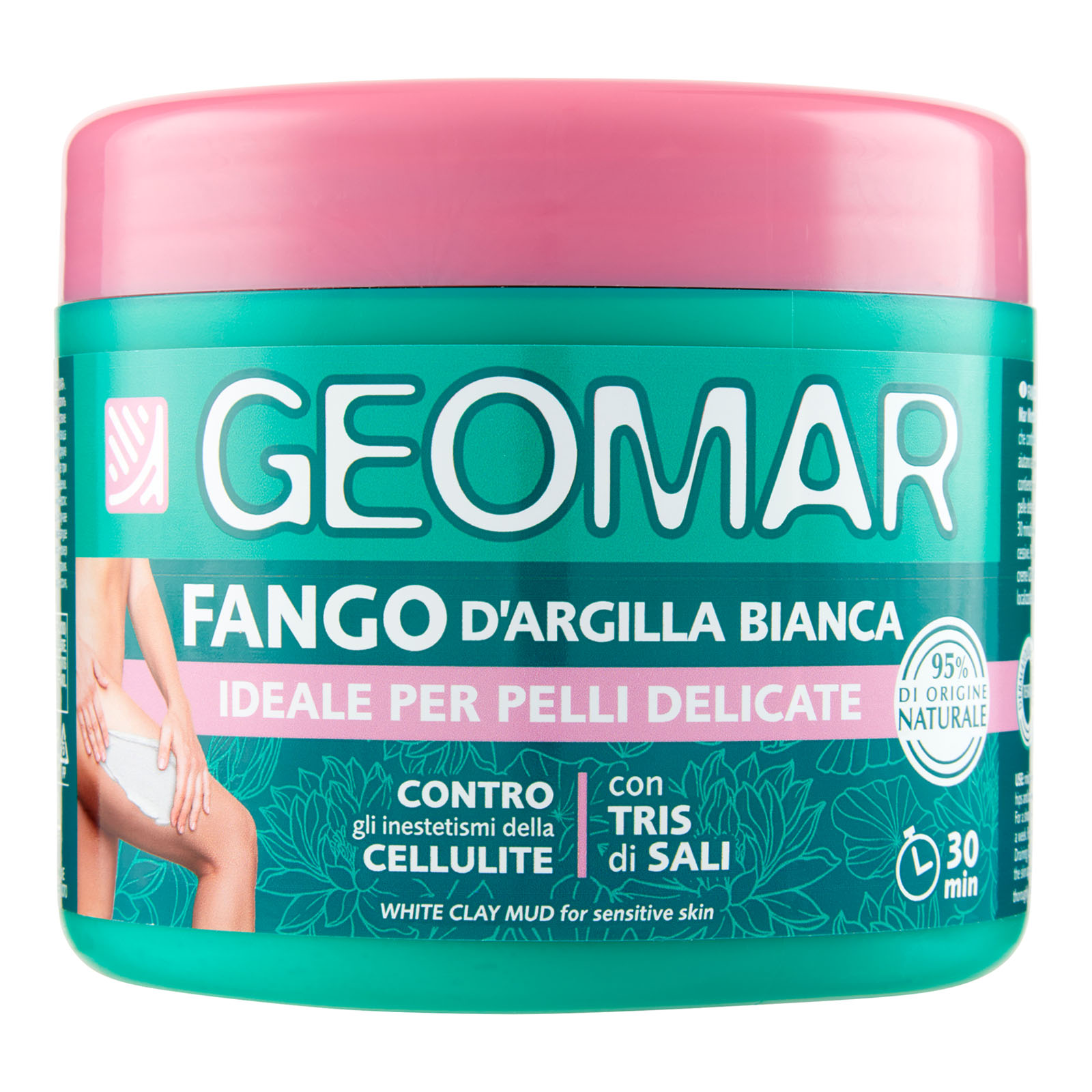 Fango D'argilla Bianca 600 gr
