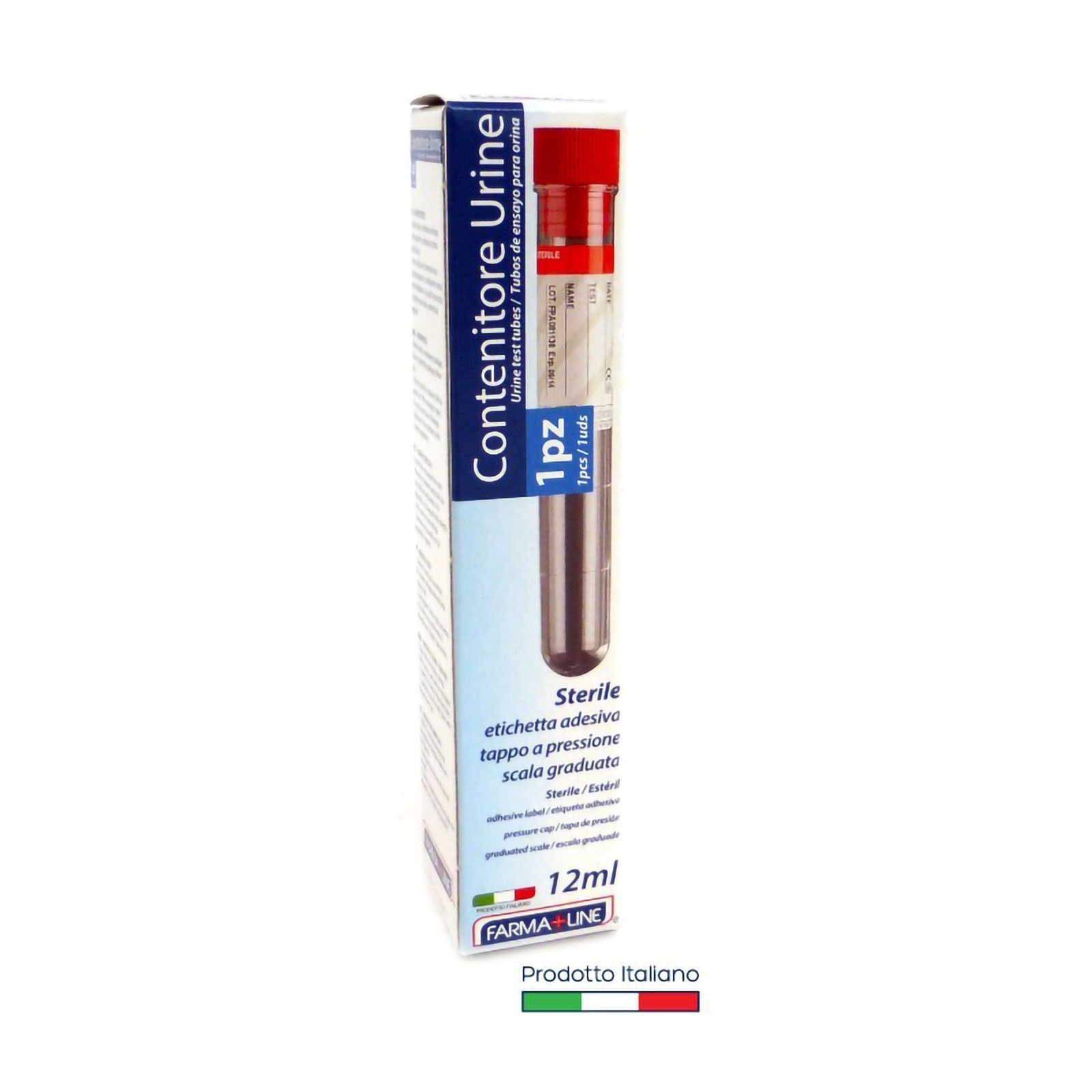 Provetta Sterile Urine 12 ml