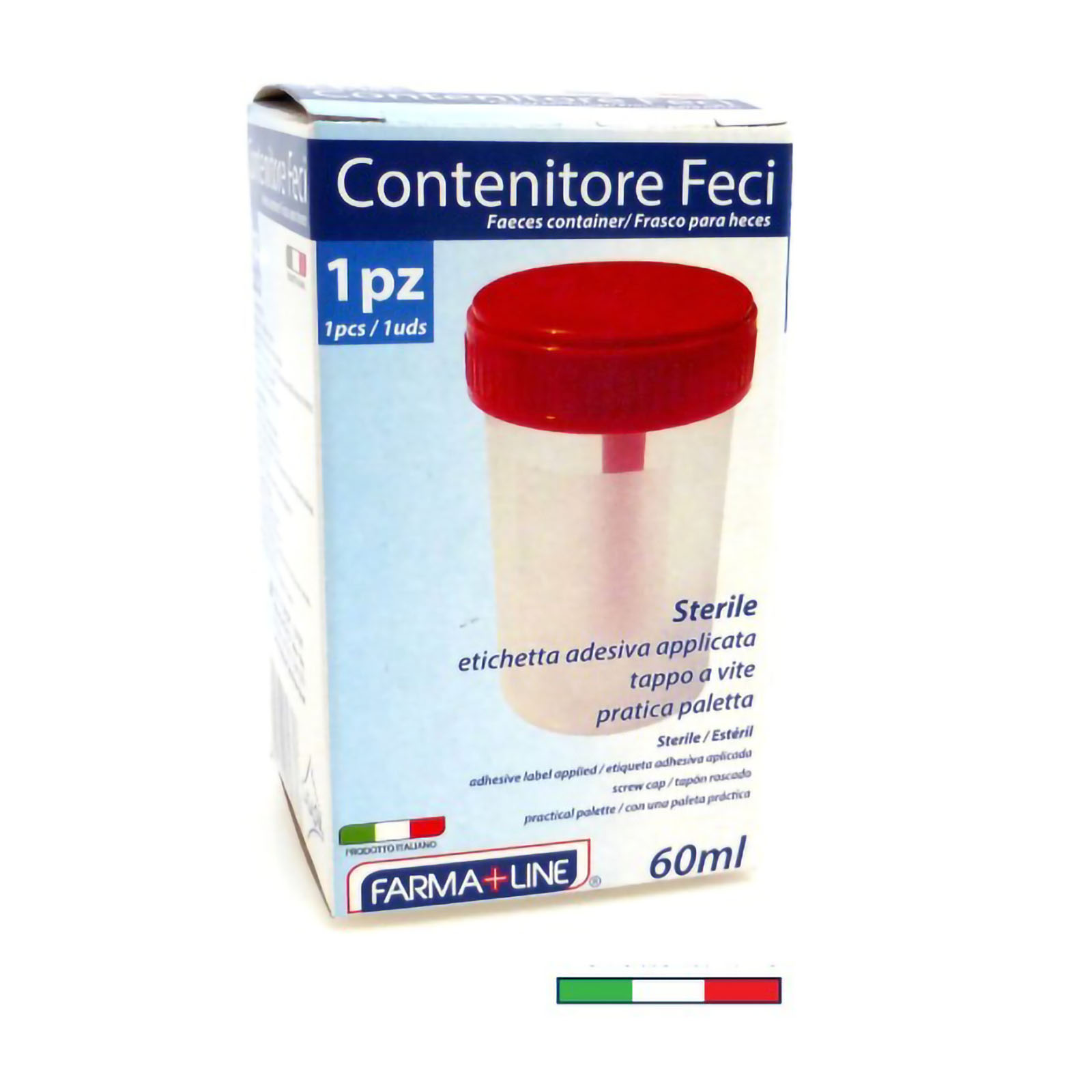 Contenitore Sterile Feci 60 ml