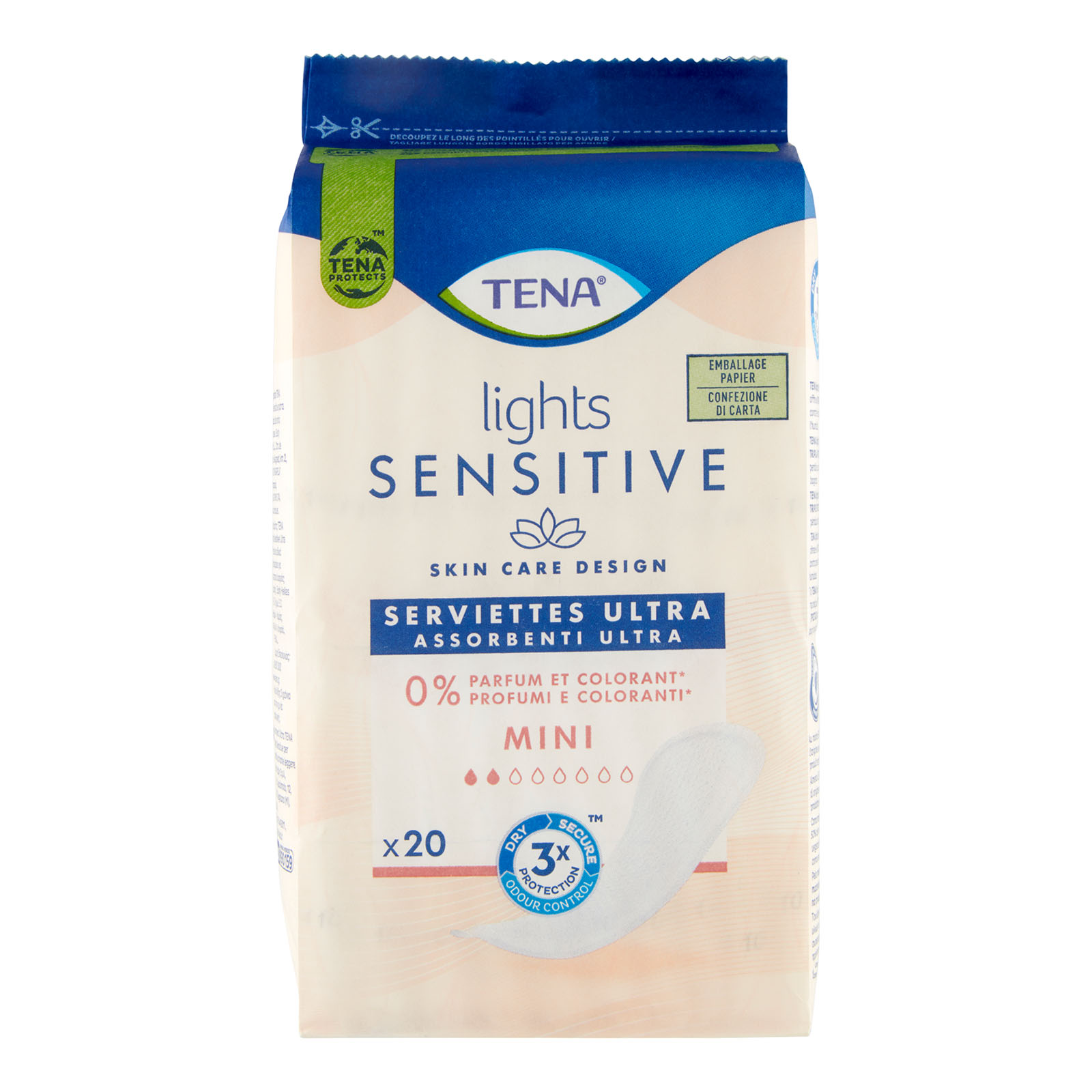 Tena Lights Sensitive Assorbenti Ulta Mini 20 Pz