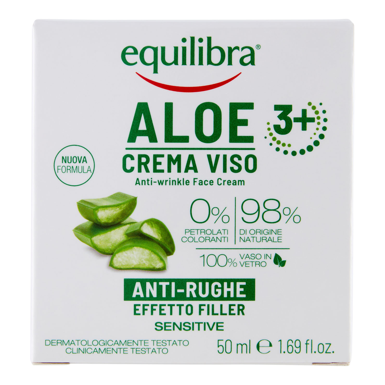 Aloe 3+ Crema Viso Anti-rughe Effetto Filler 50 ml