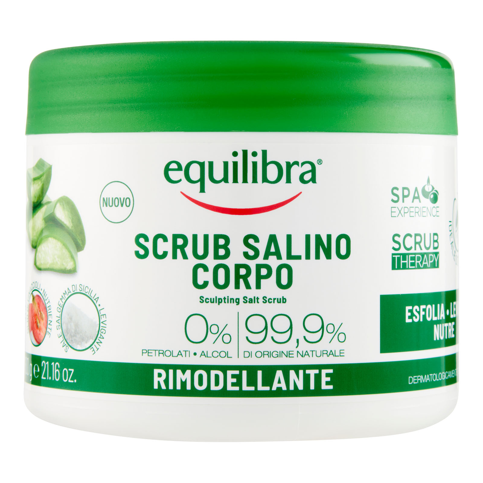 Scrub Salino Corpo Rimodellante 600 gr