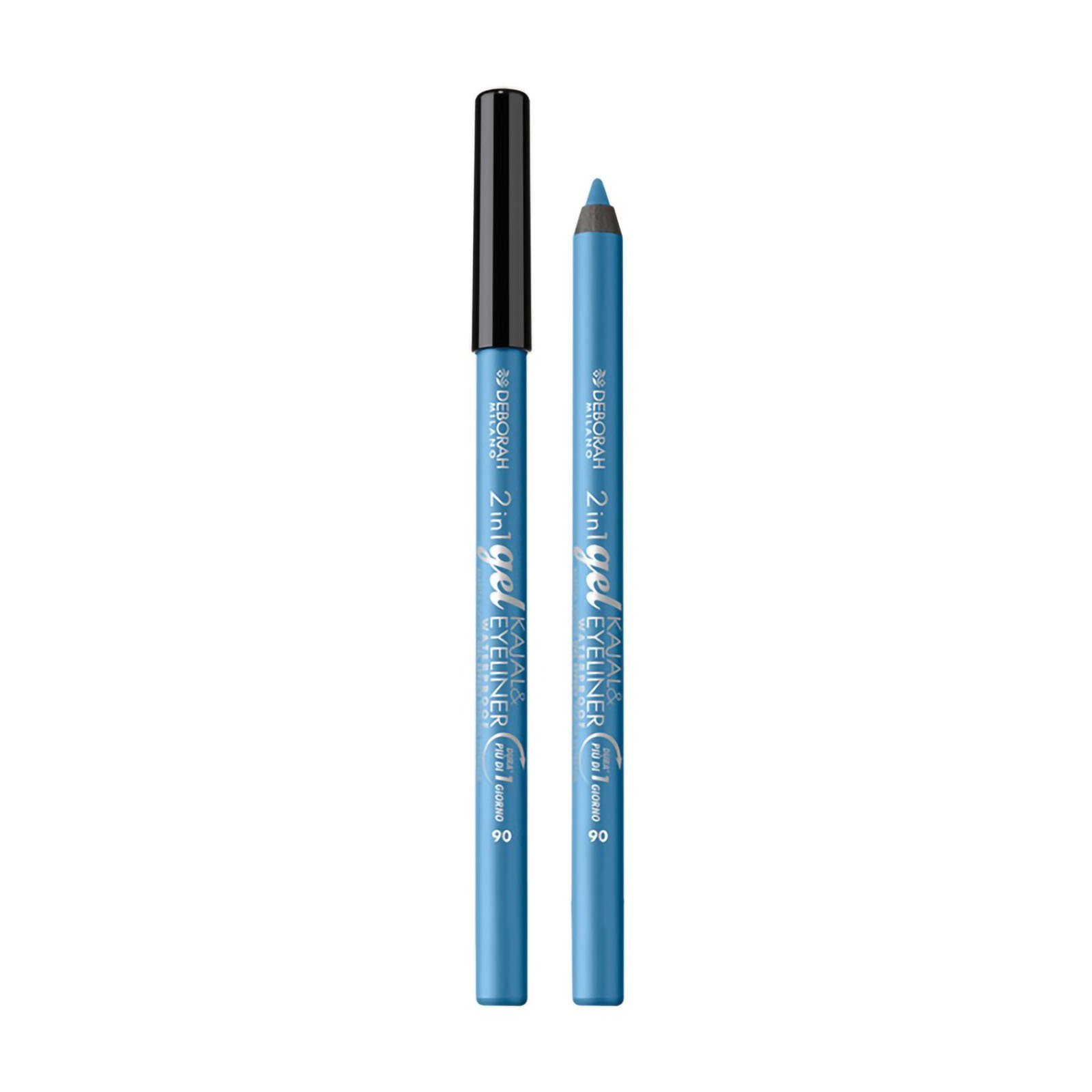 Deborah 2 In 1 Gel Kajal & Eyeliner 2in1 gel new 06 light blue